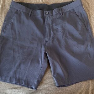 Greg Norman Collection Navy Blue Performance Golf Shorts